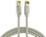 RJ45 Patchkabel Cat.6A S/FTP LSZH, Draka UC900 TM31 grau 1,5m