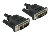 DELOCK DVI Kabel DVI(24+1) -> DVI(24+1) St/St 0.50m N