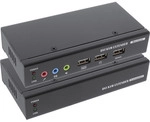 InLine&reg; DVI USB KVM Extender, Verl&auml;ngerung &uuml;ber UTP, mit Audio, bis 50m