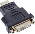 InLine&reg; HDMI-DVI Adapter, HDMI Stecker auf DVI Buchse, 4K2K