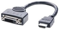 LINDY HDMI Stecker/DVI-D Buchse Adapter