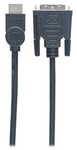 MANHATTAN HDMI 1.3 Kabel auf DVI-D DualLink St/St 3.0m bulk