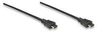 MANHATTAN HDMI-Kabel High Speed A -> A St/St 15.00m geschirm