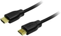 Logilink HDMI-Kabel Ethernet A -> A St/St 1.50m sw