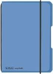 Herlitz Notizheft my.book flex A6 PP 40Bl. kariert blau