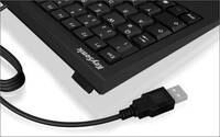 KeySonic Mini-TAS Smart-Touchpad SoftSkin, BK, ACK-540U+(UK)
