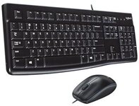 LOGI MK120 corded Desktop black USB (US)