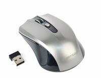 gembird Maus OPT WIRELESS 4 Tasten inkl. USB schwarz-grau