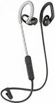 Poly BackBeat Fit 350 - Kopfh&ouml;rer - Ohrb&uuml;gel - im Ohr - Sport - Grau - Wei&szlig; -