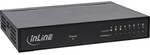 InLine&reg; 8-Port Gigabit Switch, 1 Gb/s, Desktop, Metallgeh&auml;use, l&uuml;fterlos