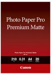 CANON Photo Paper Premium Matte A4 20 Bl