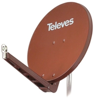 Televes SAT-Spiegel ziegelrot S75QSD-Z
