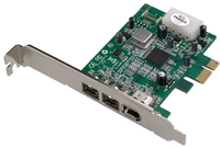 Dawicontrol PCI Card PCI-e DC-FW800 Firewire Blister