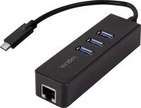 Logilink Adapter USB 3.0 TypC zu1x RJ45u. 3x USB3.0 Typ A