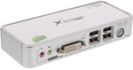 InLine&reg; KVM Switch, DVI, 2-fach, USB (4-fach), mit Audio