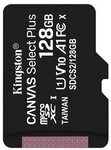 SD MicroSD Card 128GB Kingston SDXC Canvas+ (Class10) o.Ad retail