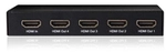 CLUB3D HDMI&trade; 4K@60Hz UHD Splitter AC Power 4 ports