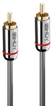 Lindy 35340 Audio-Kabel 2 m RCA Anthrazit
