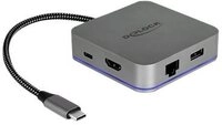 DELOCK Dockingstation USB Typ-C Mobilger&auml;te 4K HDMI/Hub/LAN/