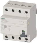 Siemens 5SV36444KK14 FI- 5SV3644-4KK14 Schalter Typ B+ 40A 3+N-pol 300mA 400V