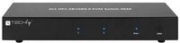 TECHLY KVM Switch Display Port 1.2 2Port