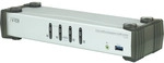 ATEN CS1914 KVMP-Switch 4-fach, DisplayPort, USB 3.0, UHD