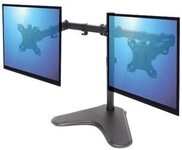 MH Standfuss mit Monitorarm fuer 2 Monit