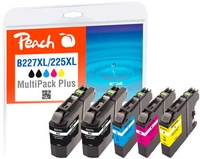 Peach 319377 Druckerpatrone 4 St&uuml;ck(e) Kompatibel Hohe (XL-) Ausbeute Schwarz, Cyan,