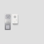 Siedle Audio-Set SET CAB 850-1 E/W Siedle Basic Edelstahl geb&uuml;rstet