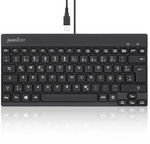 Perixx PERIBOARD-326 DE, Beleuchtete USB-Tastatur, kabelgebunden, schwarz