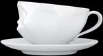 FIFTYEIGHT Kaffeetasse 200ml - Lecker wei&szlig;