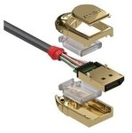 LINDY 2m Gold DisplayPort Kabel