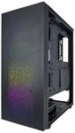 AZZA PC Gaming Geh&auml;use Midi ATX Celesta 340F ARGB Schwarz