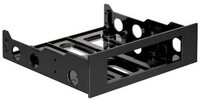 DELOCK Einbaurahmen 5,25" f&uuml;r 3,5" Ger&auml;t Kunststoff s