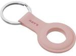 LAUT HUEX TAG Blush Pink keyring holder for Apple AirTags