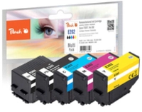 Peach PI200-674 Druckerpatrone 5 St&uuml;ck(e) Kompatibel Standardertrag Schwarz, Cyan,