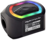 Aqua Computer Durchflusssensor high flow NEXT, OLED, 2x G1/4, RGBpx - schwarz