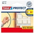 tesa Protect Schutzpuffer quadratisch 10 x 10mm wei&szlig; 8St.