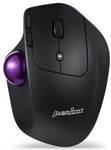 Perixx PERIMICE-720, Bluetooth, ergonomische Trackball Maus, schnurlos, schwarz