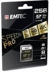 Emtec SD 256GB UHS-I U3 V30 SpeedIN Pro