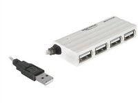 DELOCK HUB USB 2.0 4 Port ext. ZSlimZ