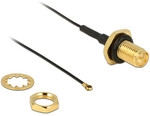 DeLOCK 0.2m, RP-SMA/MHF IV coaxial cable