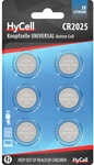 ANSMANN 1516-0027 Knopfzelle CR2025 HyCell 3V Lithium, 6er-Pack