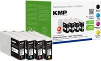 KMP Patrone Epson T7901-T7904 Multip. 2700-3000 S. E220YX remanufactured
