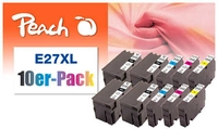 Peach 0F319986 Druckerpatrone 10 St&uuml;ck(e) Schwarz, Cyan, Magenta, Gelb
