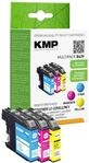 KMP Patrone Brother LC-225XL C/M/Y Multip. 3x1200S. B63V