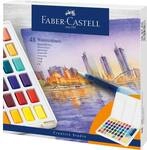 FABER-CASTELL Aquarellfarben in N&auml;pfchen 48er Etui