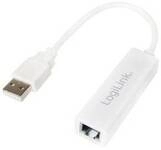 Logilink Adapter USB 2.0 -> RJ45 Fast Ethernet wei&szlig;