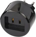 Brennenstuhl Adapter Travel Stecksystem US/Aufsatz DE 2,5A