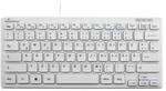 MediaRange Tastatur USB 2.0 Kompakt Flach 78 Tasten wei&szlig;